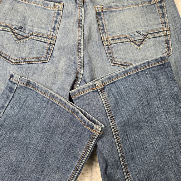 Ariat Men's Western Jeans M5 Slim Straight Embroidered Pockets Stretch size 31 - Picture 14 of 16